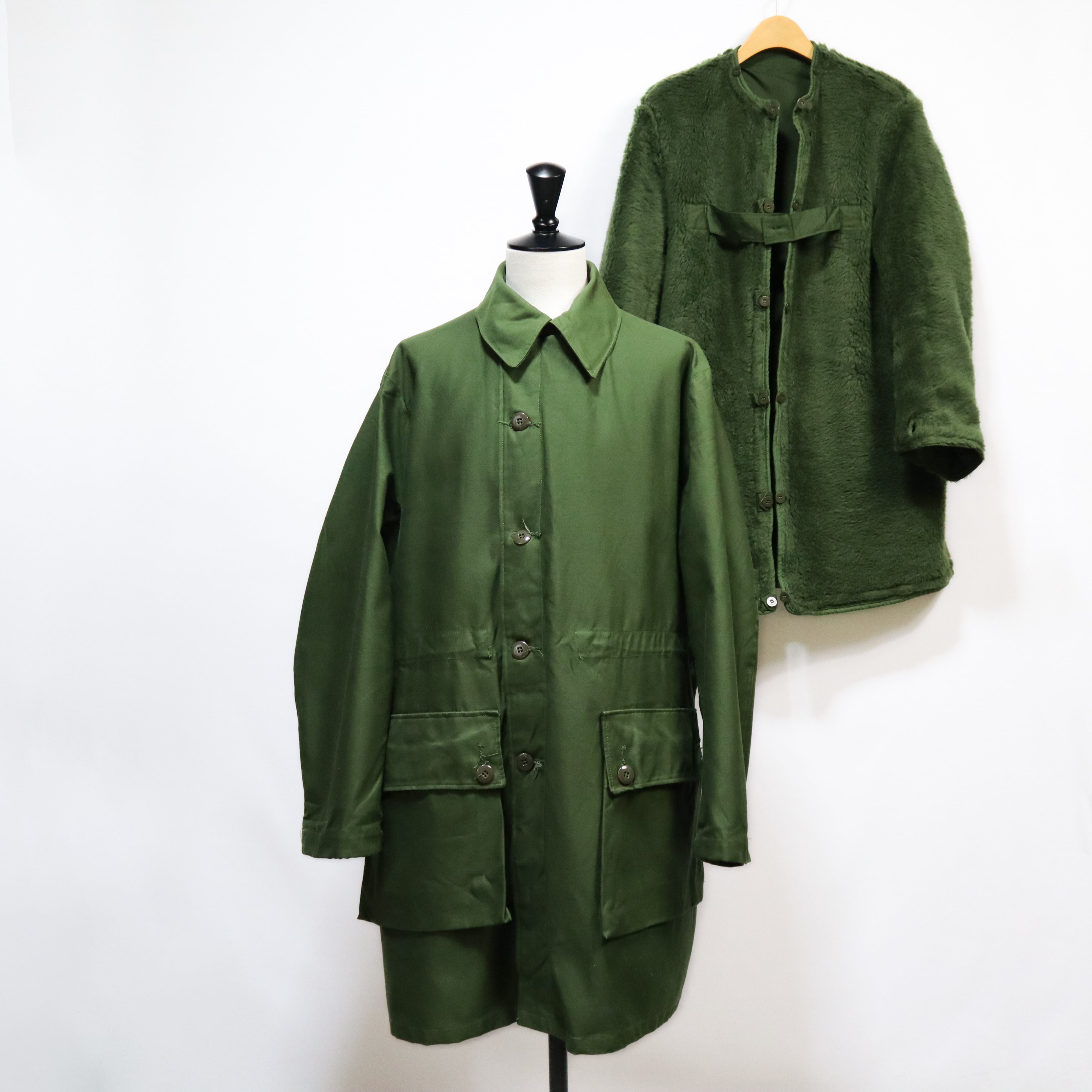 SWEDISH ARMY M-59 FIELD COAT WITH LINER C50 スウェーデン