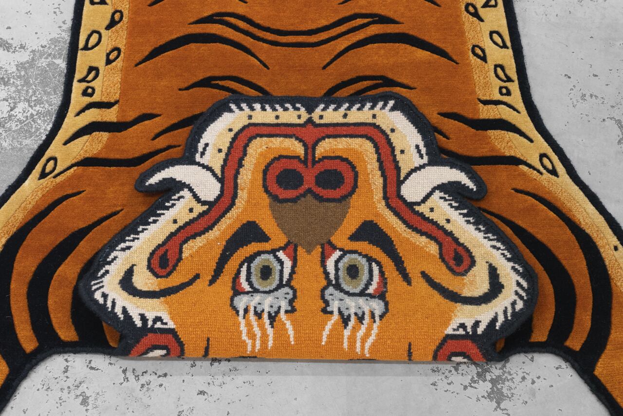 Tibetan Tiger Rug 《Lサイズ•プレミアムウール299》チベタンタイガー