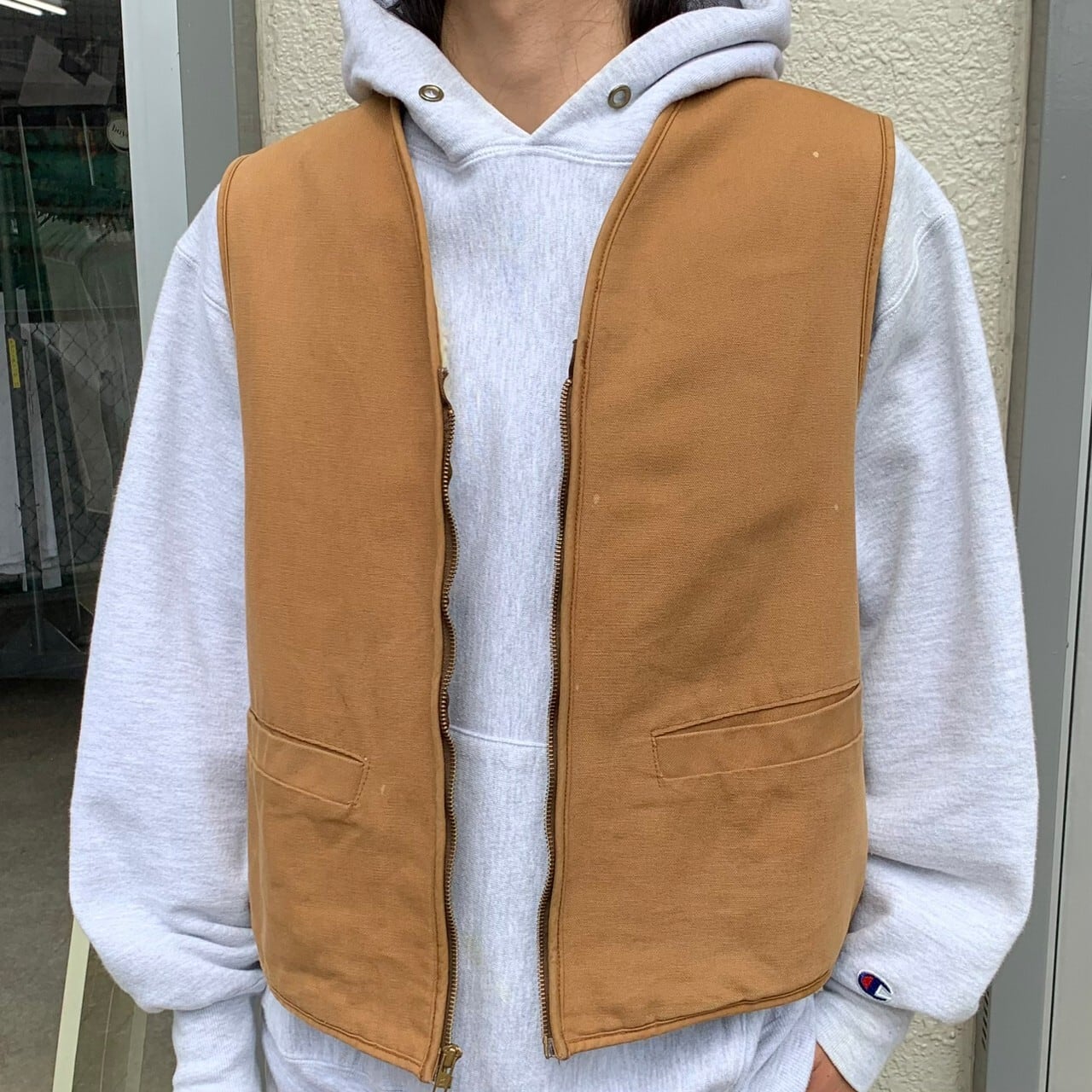 メキシコ製】カーハート carhartt ベスト ボア ストリートイーラ