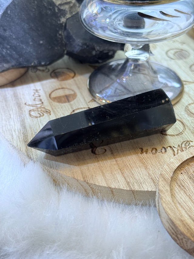 ⭐️人気商品⭐️モリオン六角柱〜最強の邪気祓い〜 040