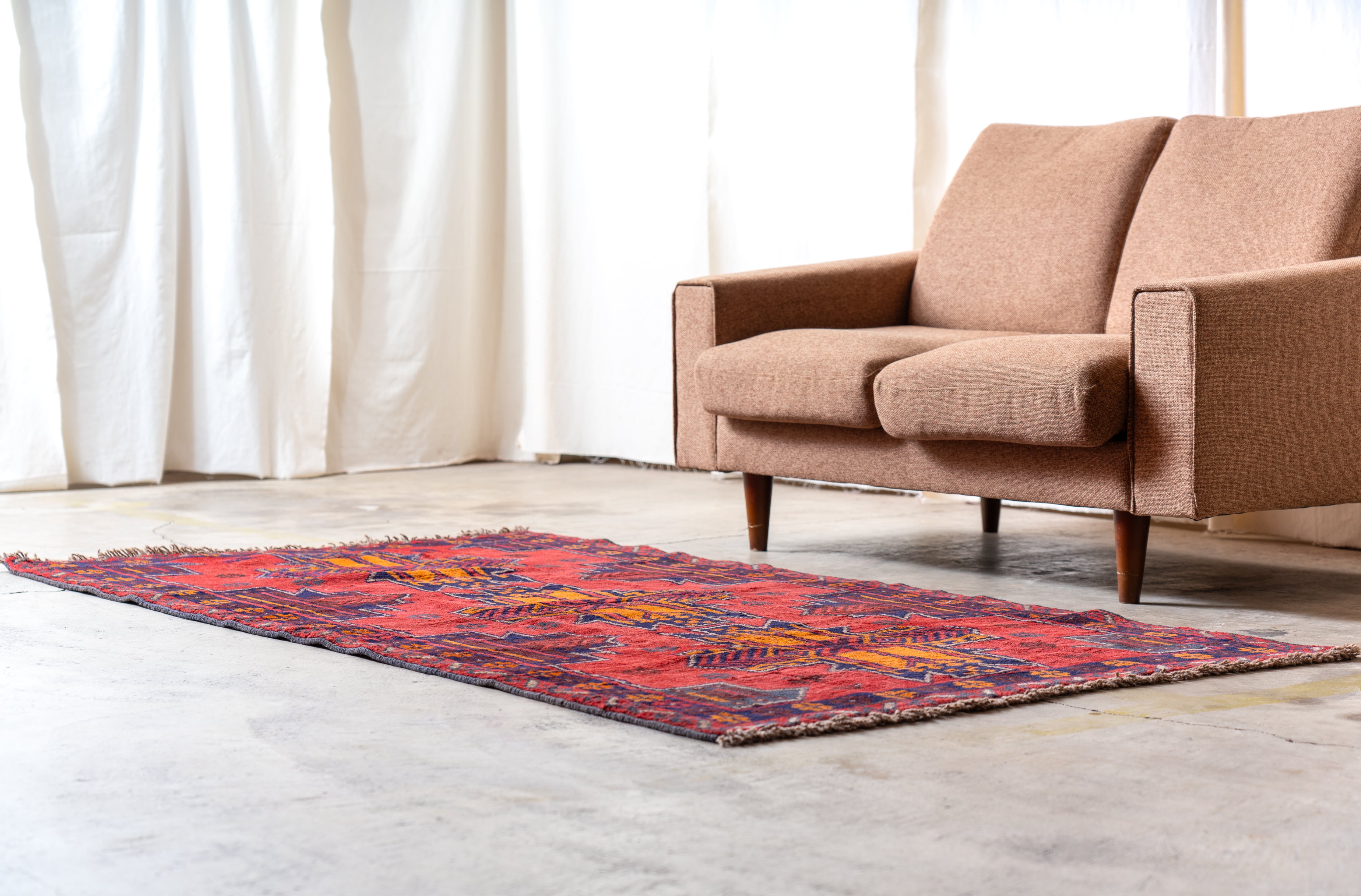 VINTAGE TRIBAL RUG- Afghanistan 777 | Phi Market.21