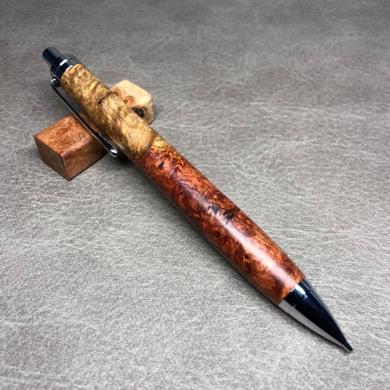 野原工芸 アカシア瘤 シャープペンシル 0.5