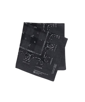 Nhoolywood : BANDANA AC19 C/# BK/BLACK, BL/BLACK, GRN/BLACK SIZE ONE