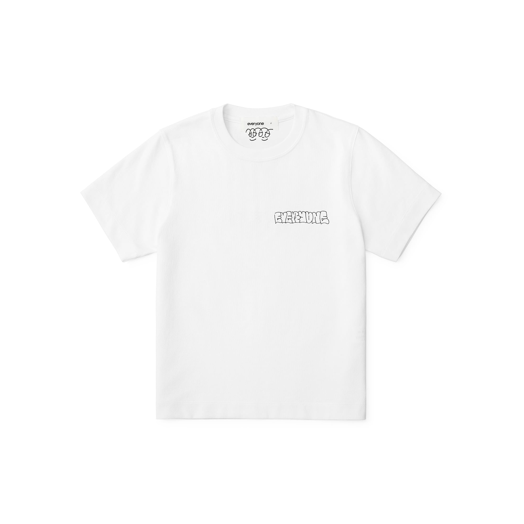 everyone j.30000 throwie 2026 tee shirt (WHITE) | everyone