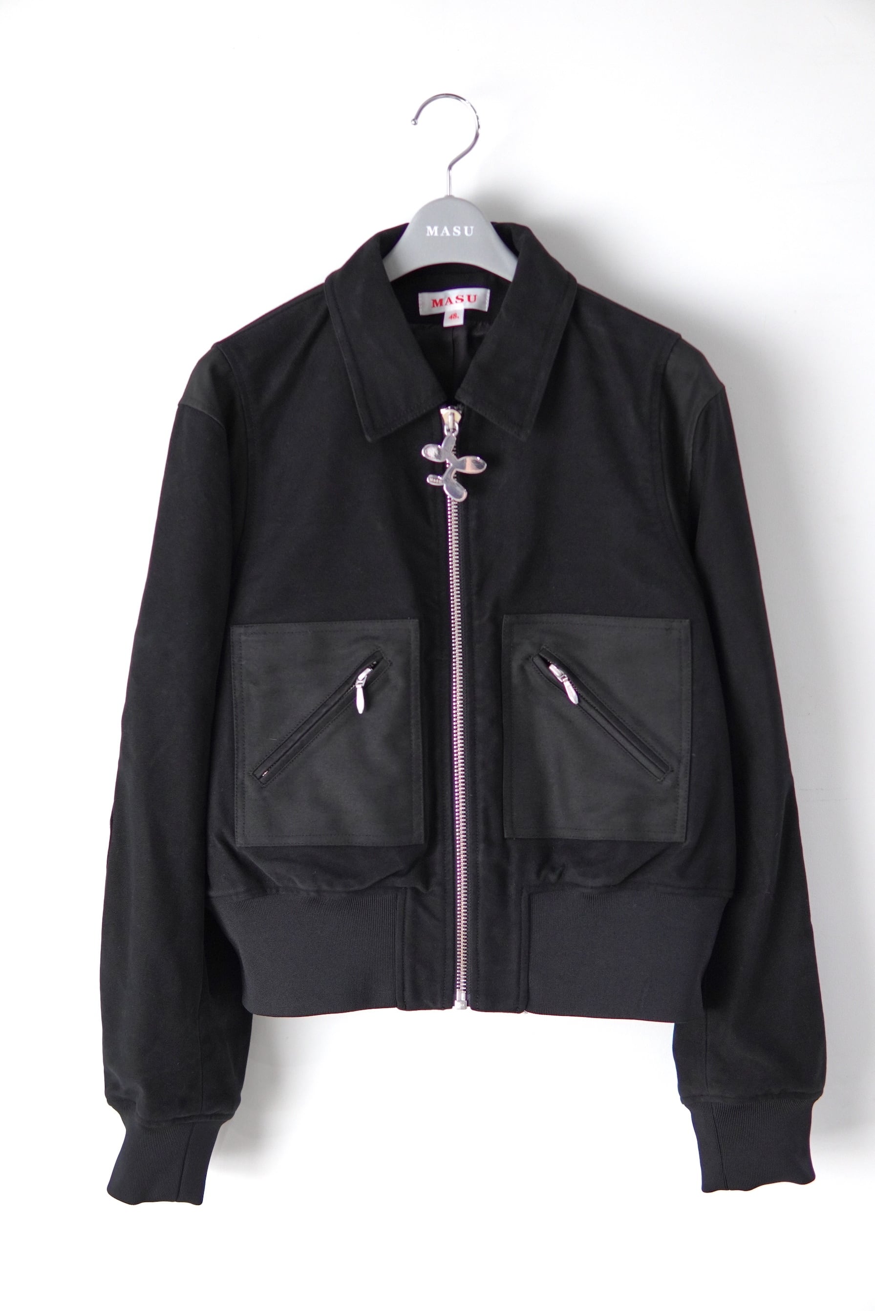 値段交渉可］MASU / 13 STADIUM JACKET BLACK-eastgate.mk