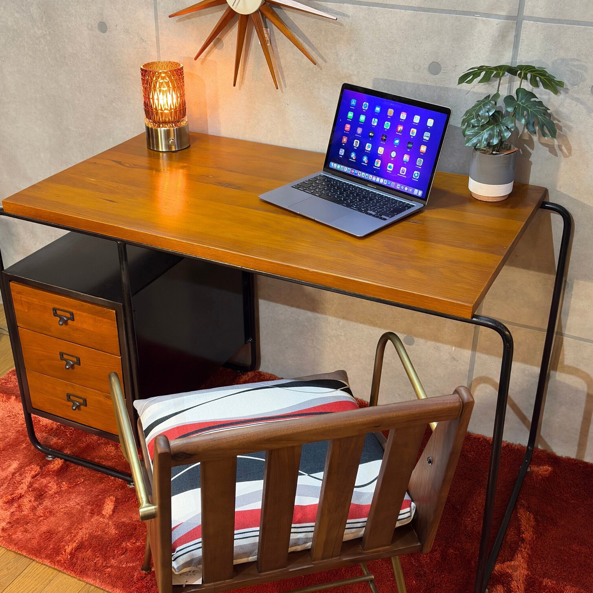 USED】ACME Furniture アクメファニチャー BELLS FACTORY DESK W120