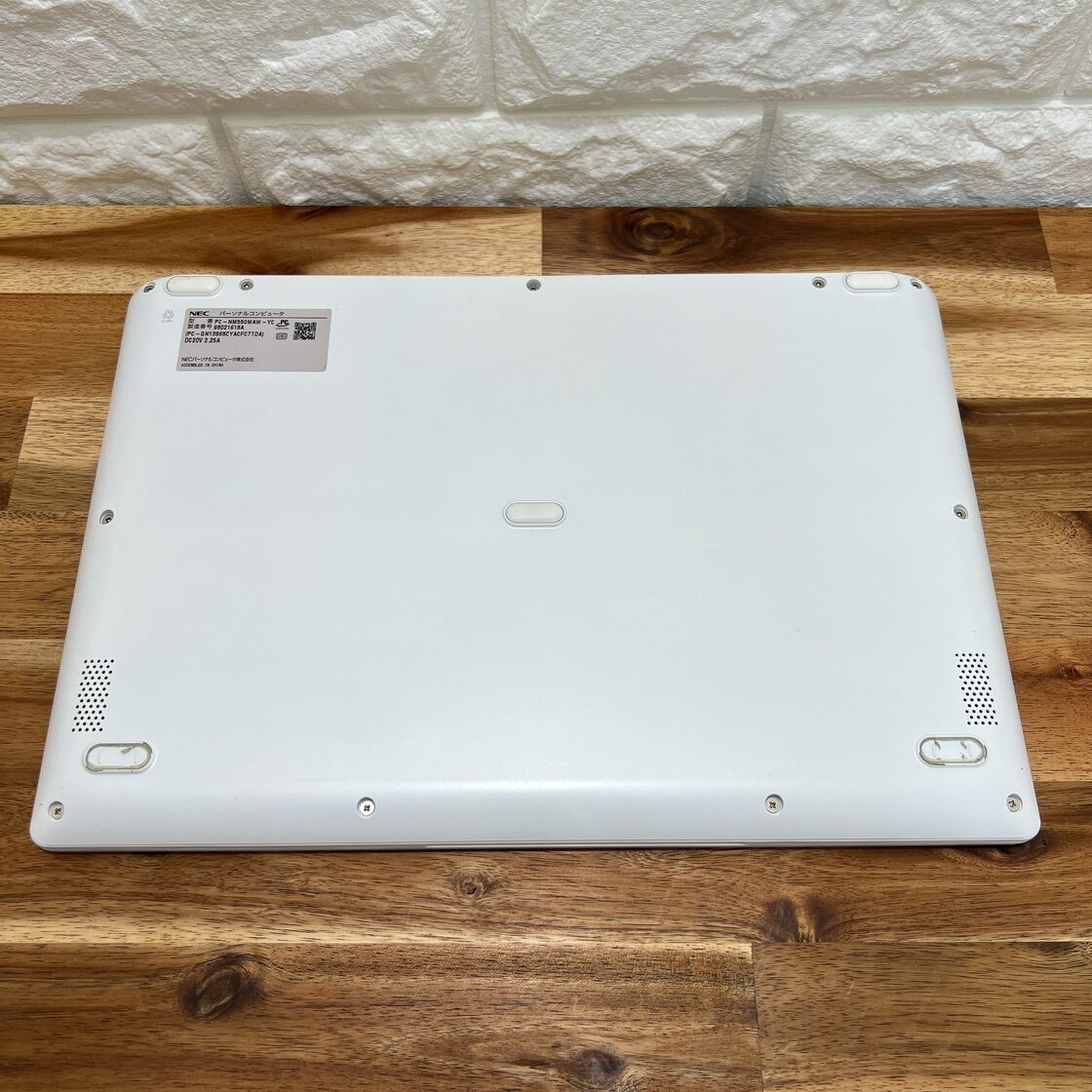 美品】ホワイト NEC☘爆速SSD256GB/メモ8GB☘第8世代Corei5 | Pay ID
