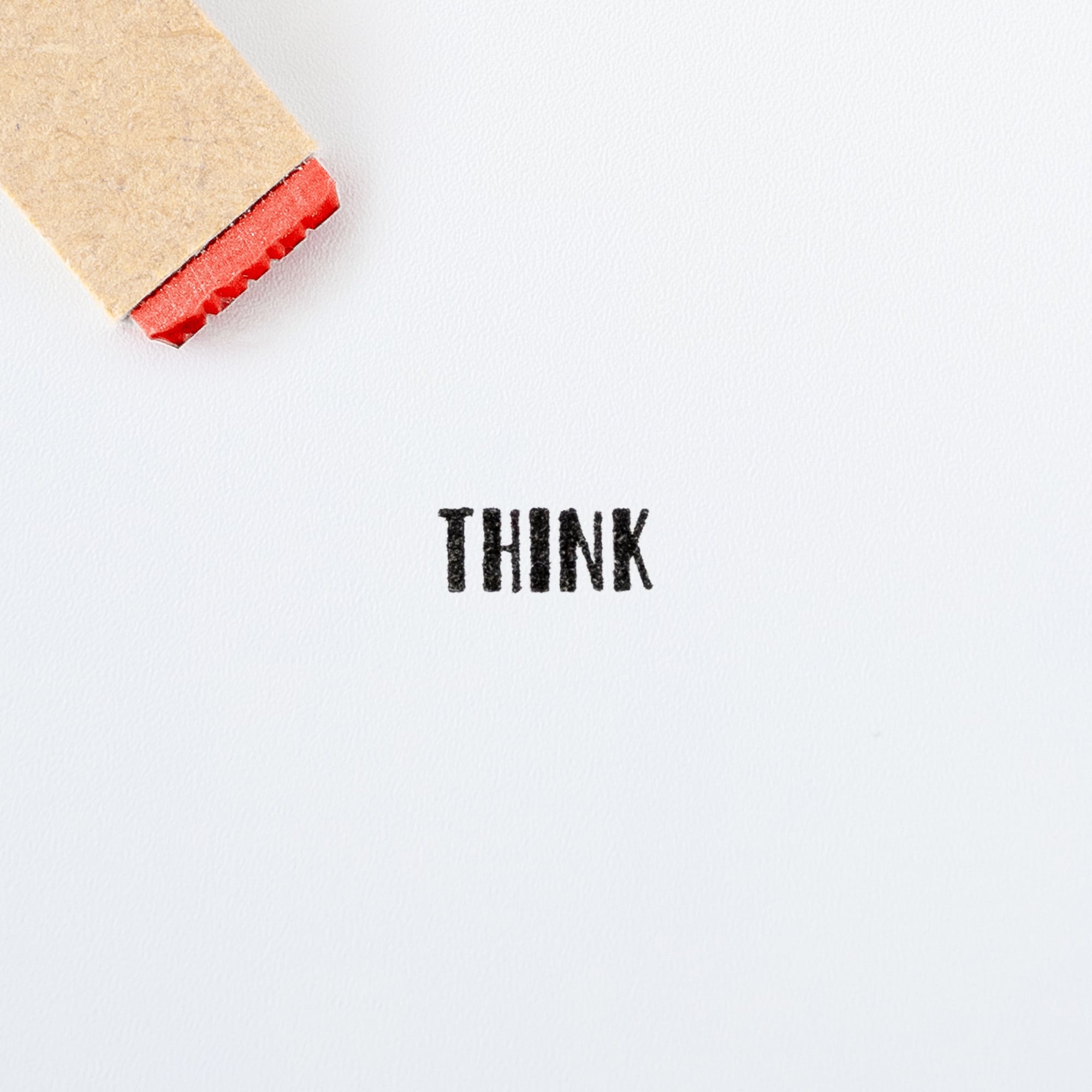 【小さな文字】THINK_思う | はんこ
