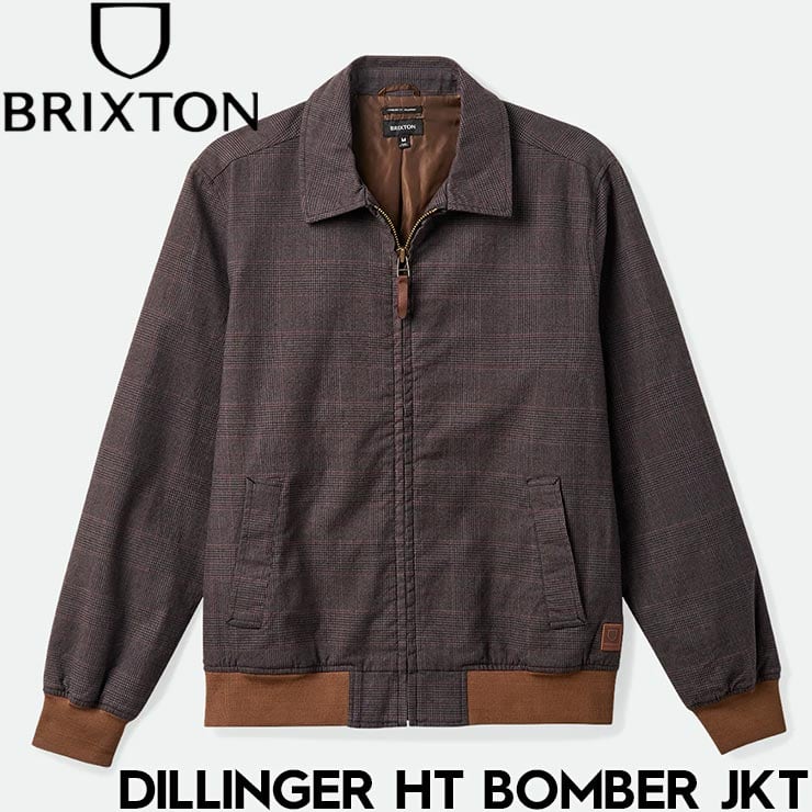 送料無料】ジップジャケット BRIXTON ブリクストン DILLINGER HT 送料無料】ジップジャケット BRIXTON ブリクストン DILLINGER HT
