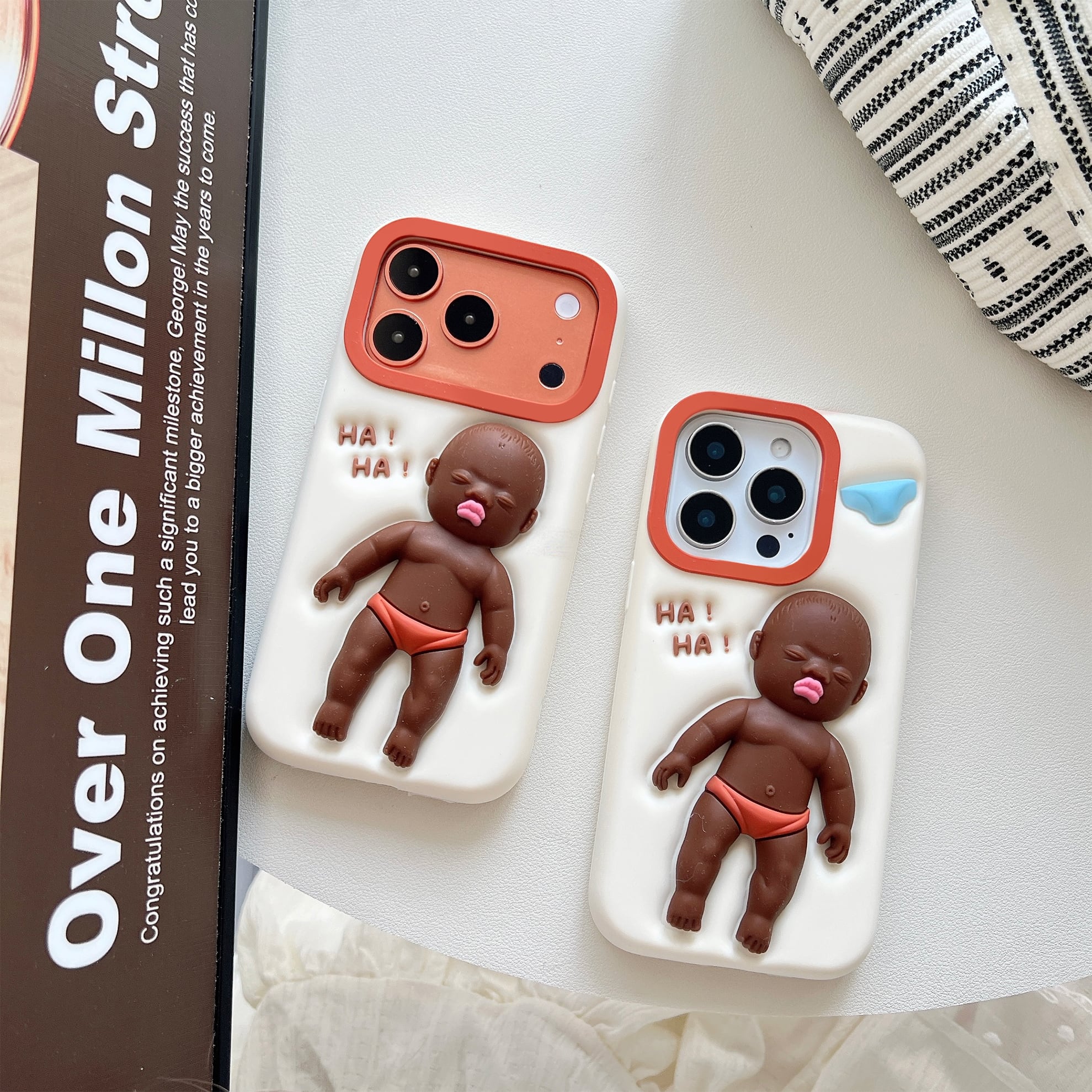 Apple - ぷに ぷにぷに赤ちゃん iPhone 17 16 15 14 13 ケース シリコン かわいい