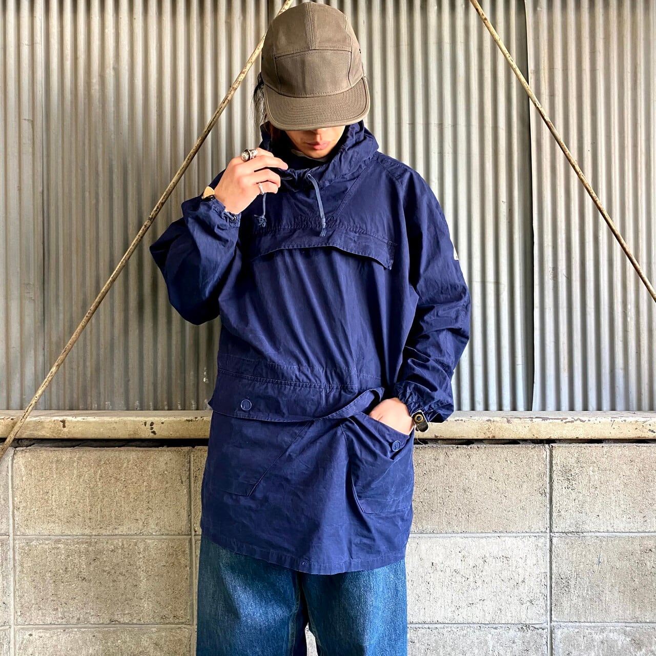 EURO VINTAGE アノラック スモック XL