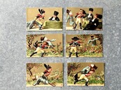 1900s france antique 少年の非日常 クロモスカード 6p