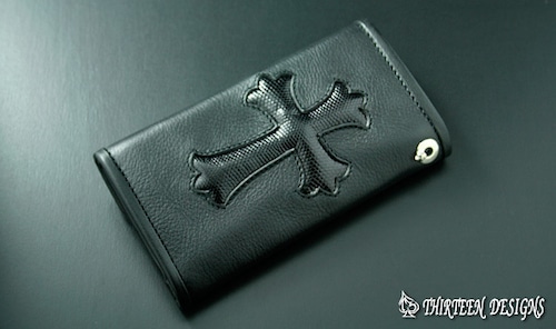 THIRTEEN DESIGNS サーティーンデザインズ KWA-3NS SOFT LEATHER LONG WALLET