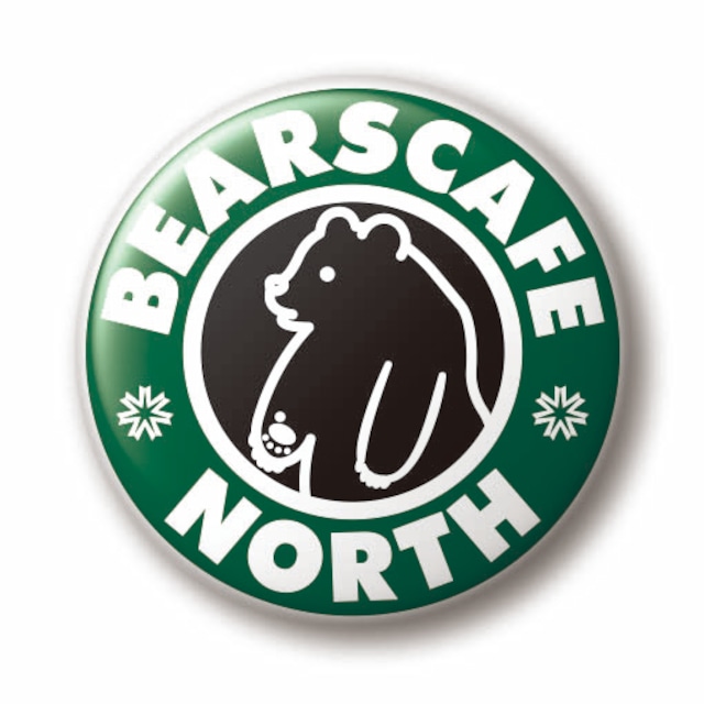 Bears Cafe North サークルロゴ・缶バッジ32mm＜会員限定解除！＞