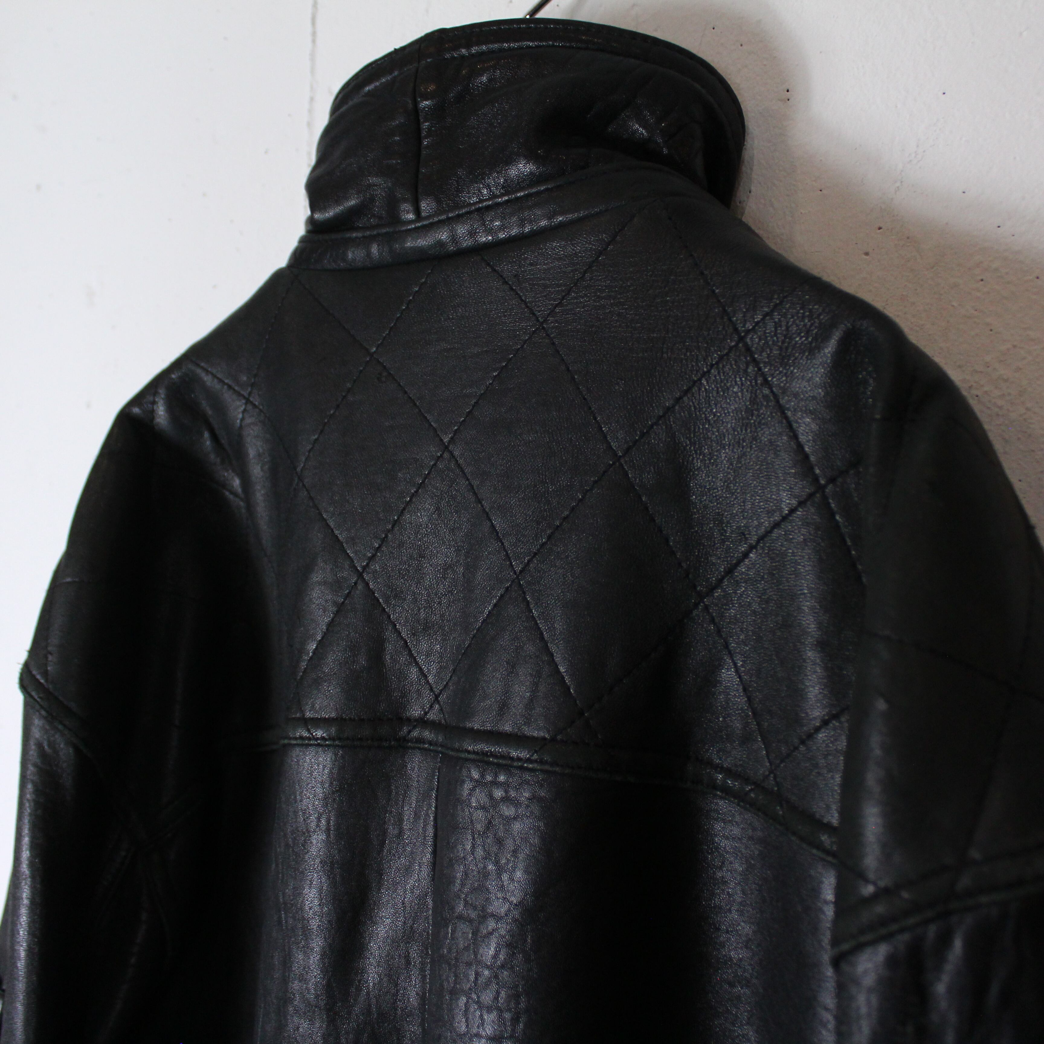 vintage multi gimmick biker jacket 【公式通販】