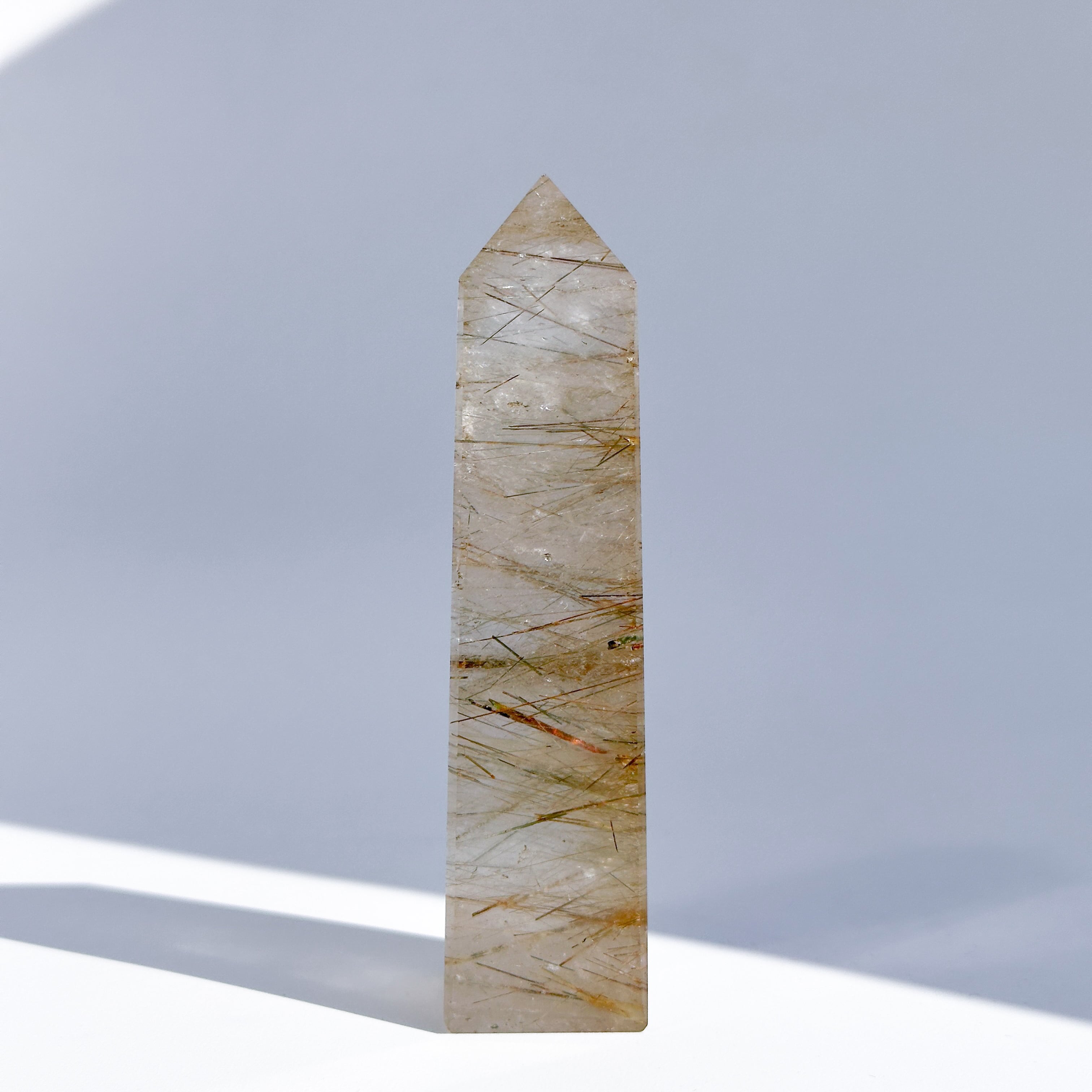 マルチルチルクォーツ タワー 13◇ Multi-Rutile Quartz ◇天然石