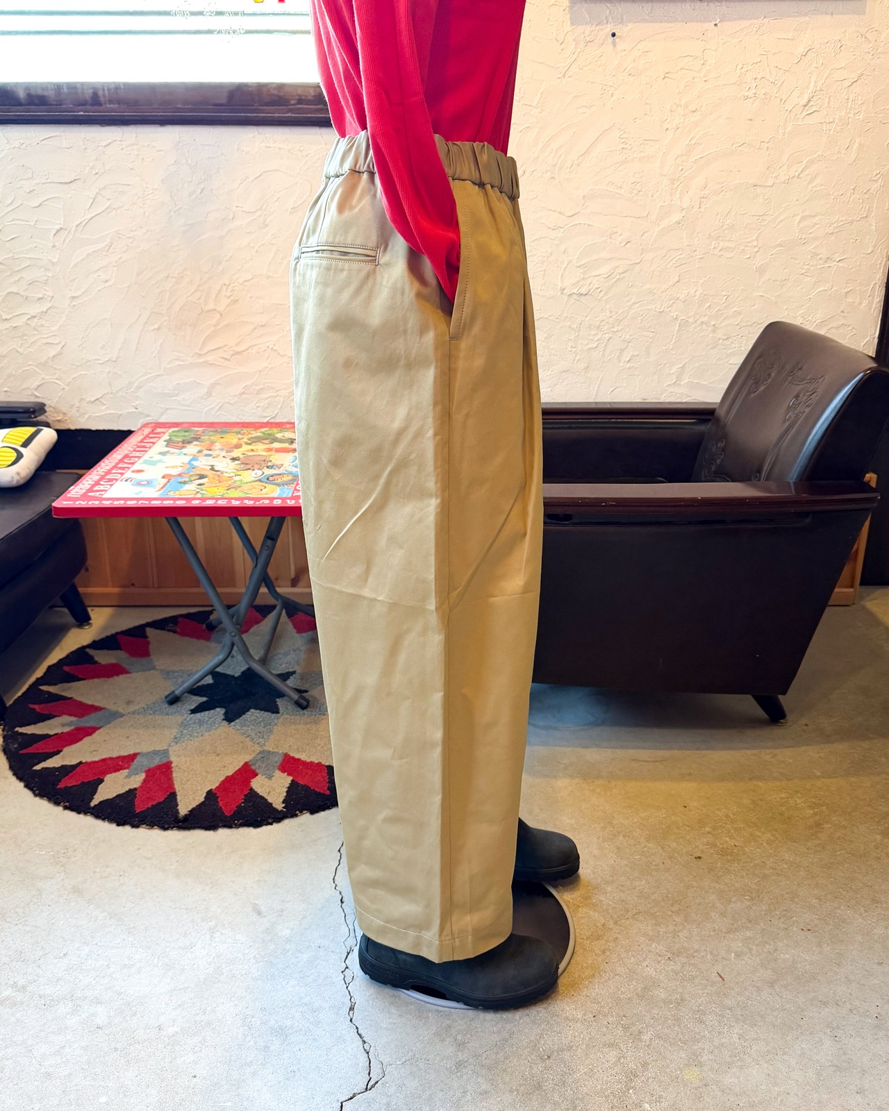 【maison de soil WOMEN】2TUCK WIDE EASY PANTS