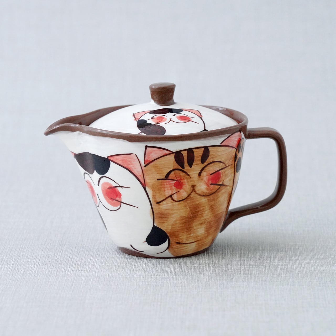 花ざかり 新反仙茶（青・赤） | 菊祥陶器／工房祥sho～ Kikusho