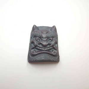 鬼瓦文鎮　Onigawara Bunchin 【瓦 置物 鬼瓦 陶】安田瓦　[Tile figurine Onigawara pottery] Yasuda tile