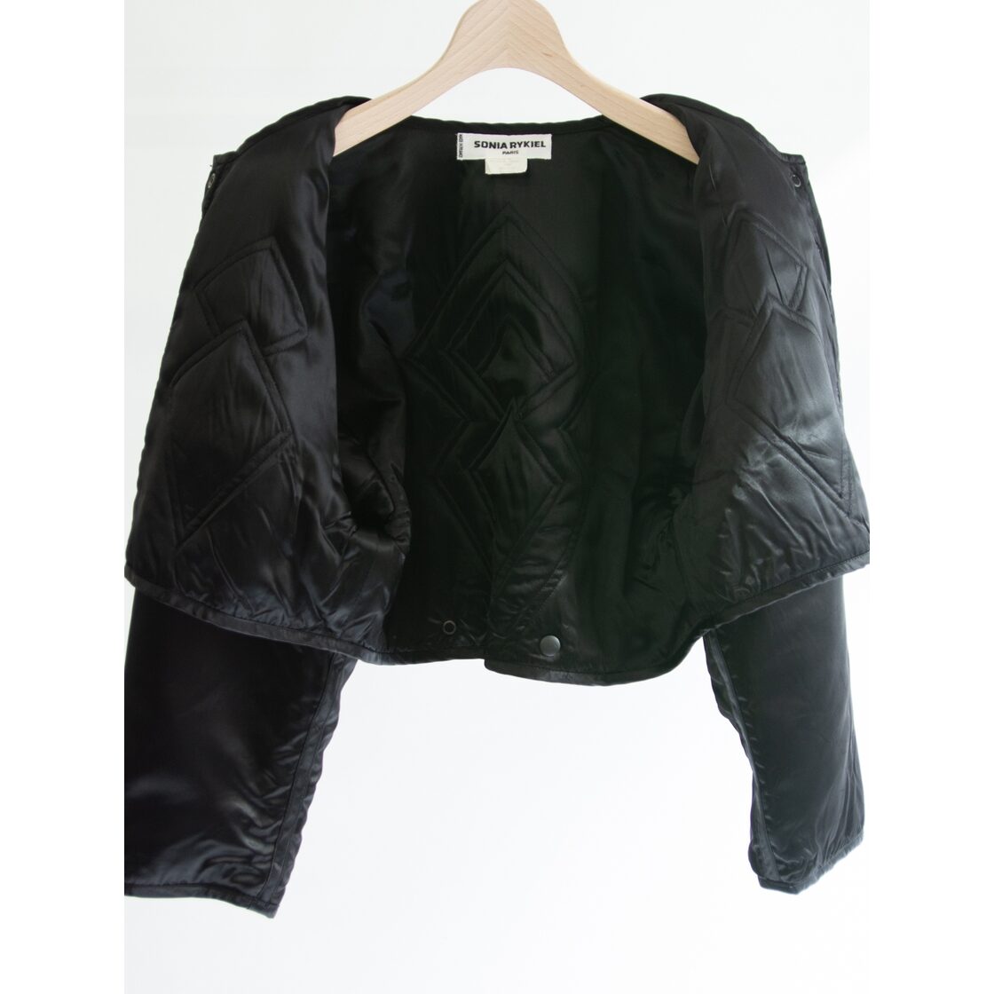 SONIA RYKIEL】Made in France 100% Acetate Padded Jacket（ソニア 