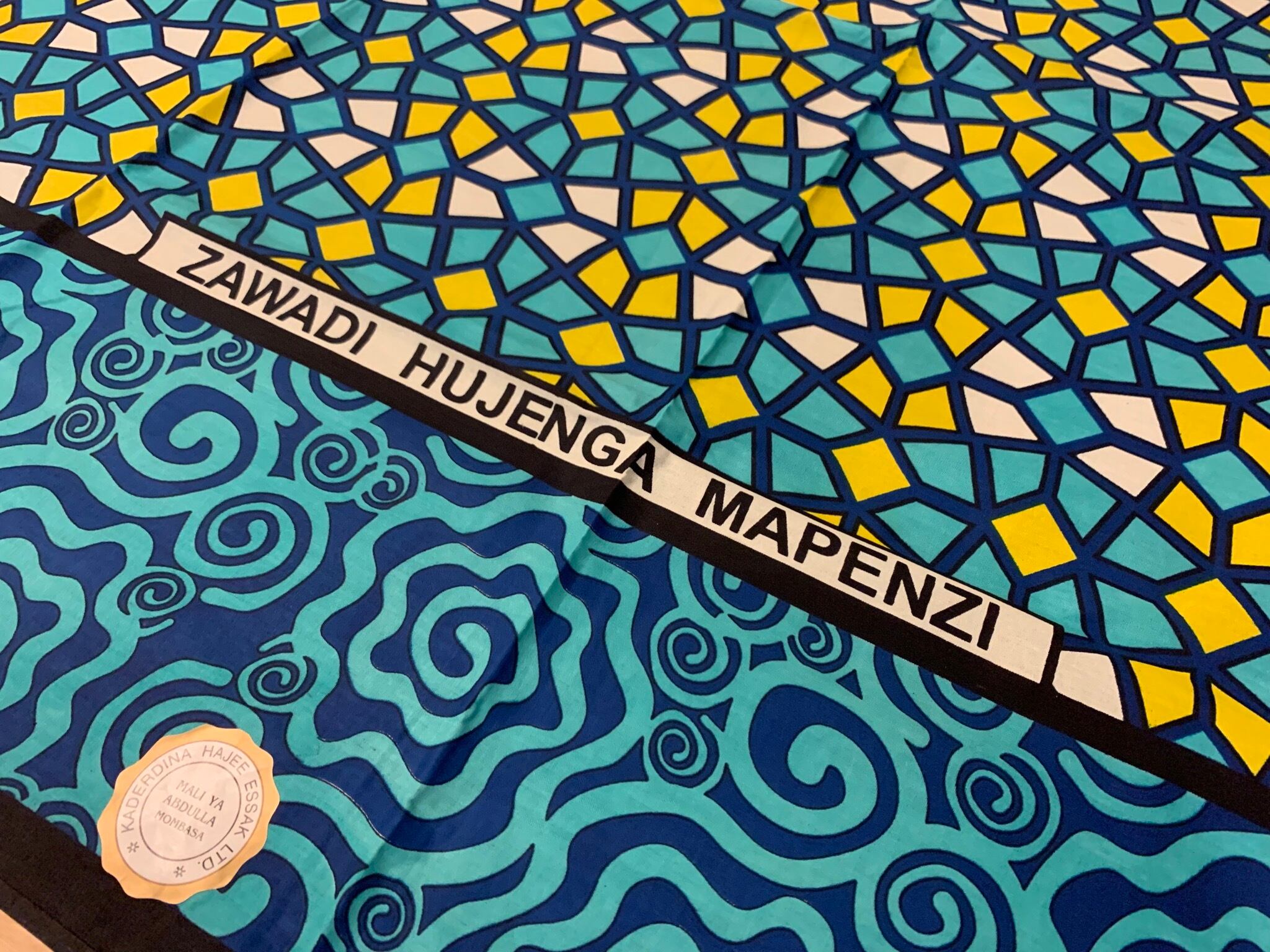 カンガ布  ファブリック