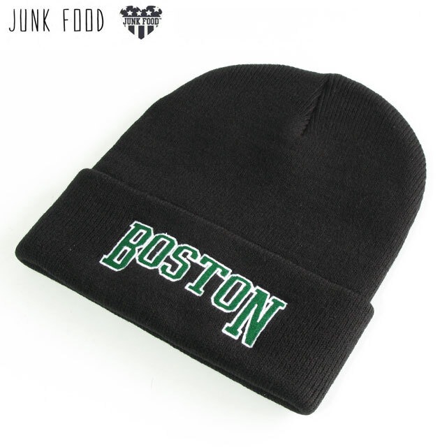 【クリックポスト発送】 JUNK FOOD ジャンクフード BOSTON ボストン Beanie ニットキャップ 帽子