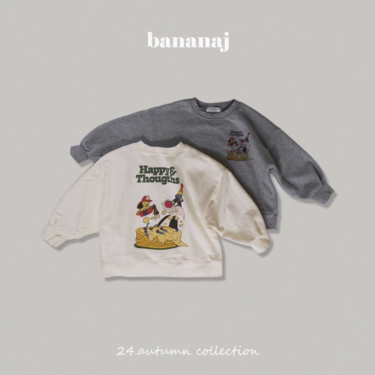 【BANANAJ】fanfare sweat