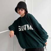 [GRWM]ボリュームワイドknit/グリーン