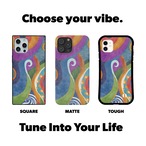 iPhoneケース 波 北欧レトロポップ｜ミッドセンチュリー柄 NOR119