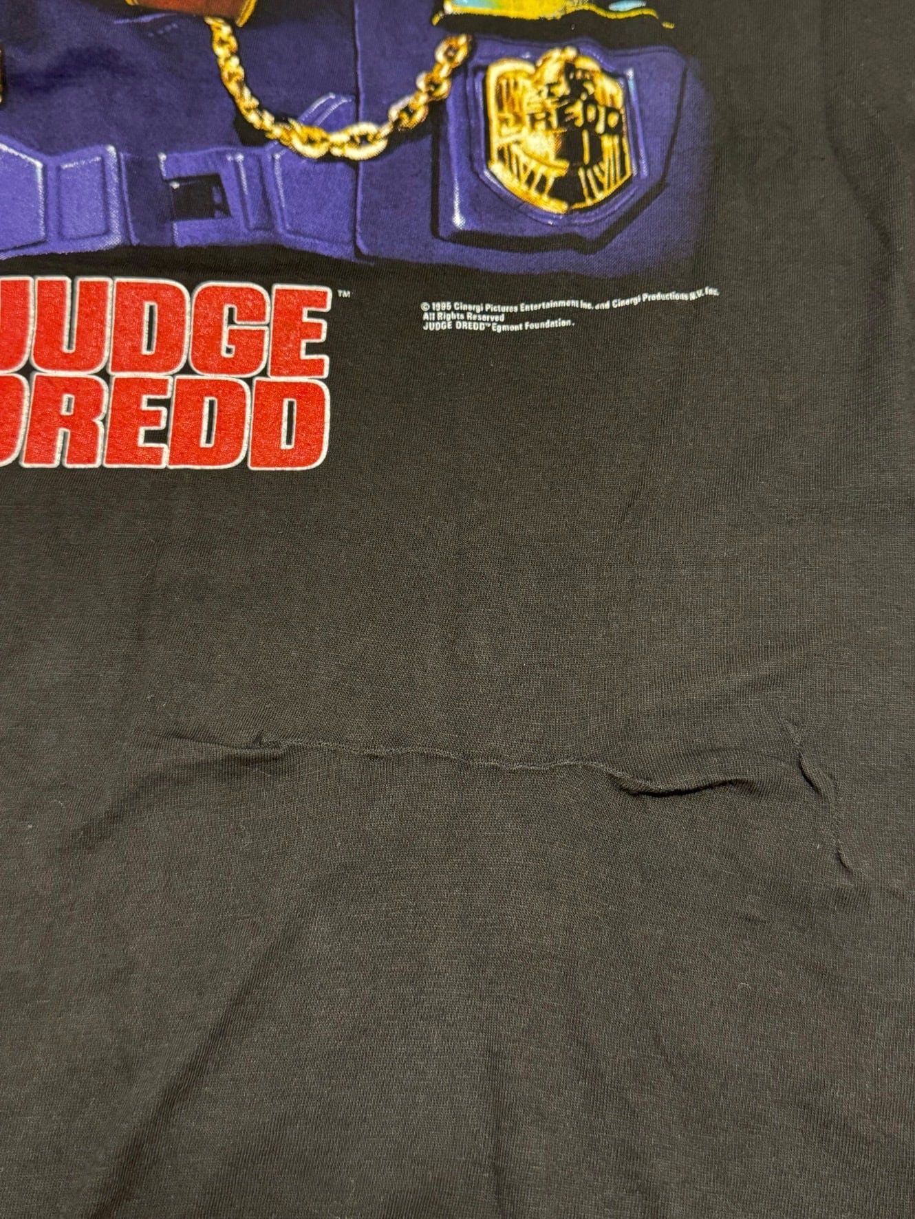 Judge Dredo ジャッジドレッド Vintage T-shirt Movie | KuwaKuwaT-shirts