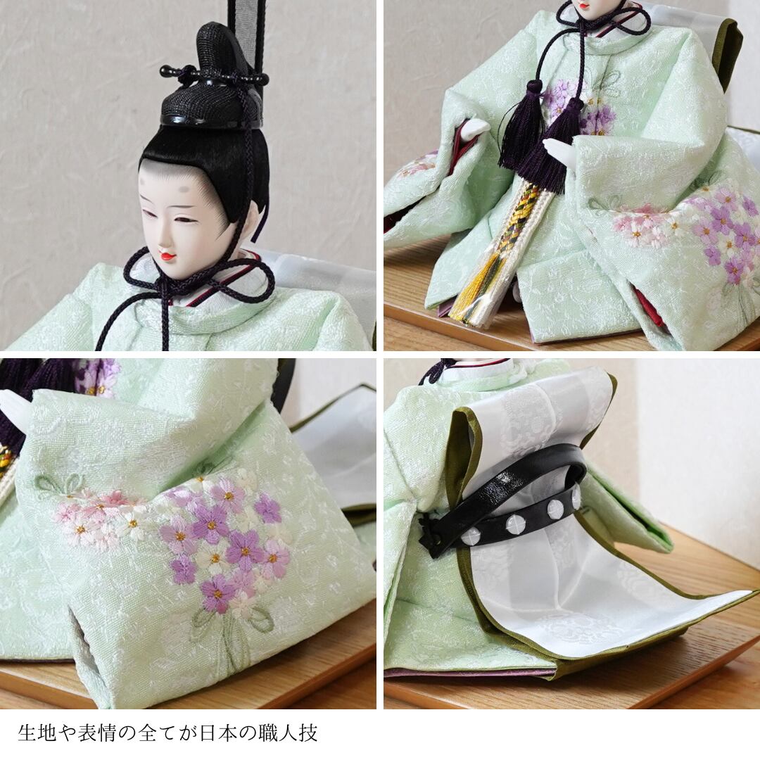 双葉 雛人形 双葉 -hutaba- 衣装着人形 | コンパクト五月人形の人形工房 彩倉
