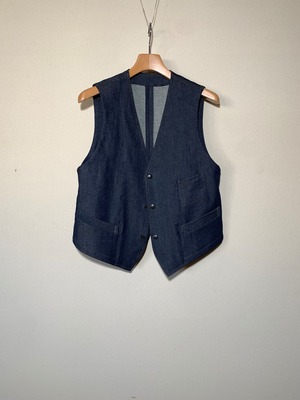 デニム ベスト