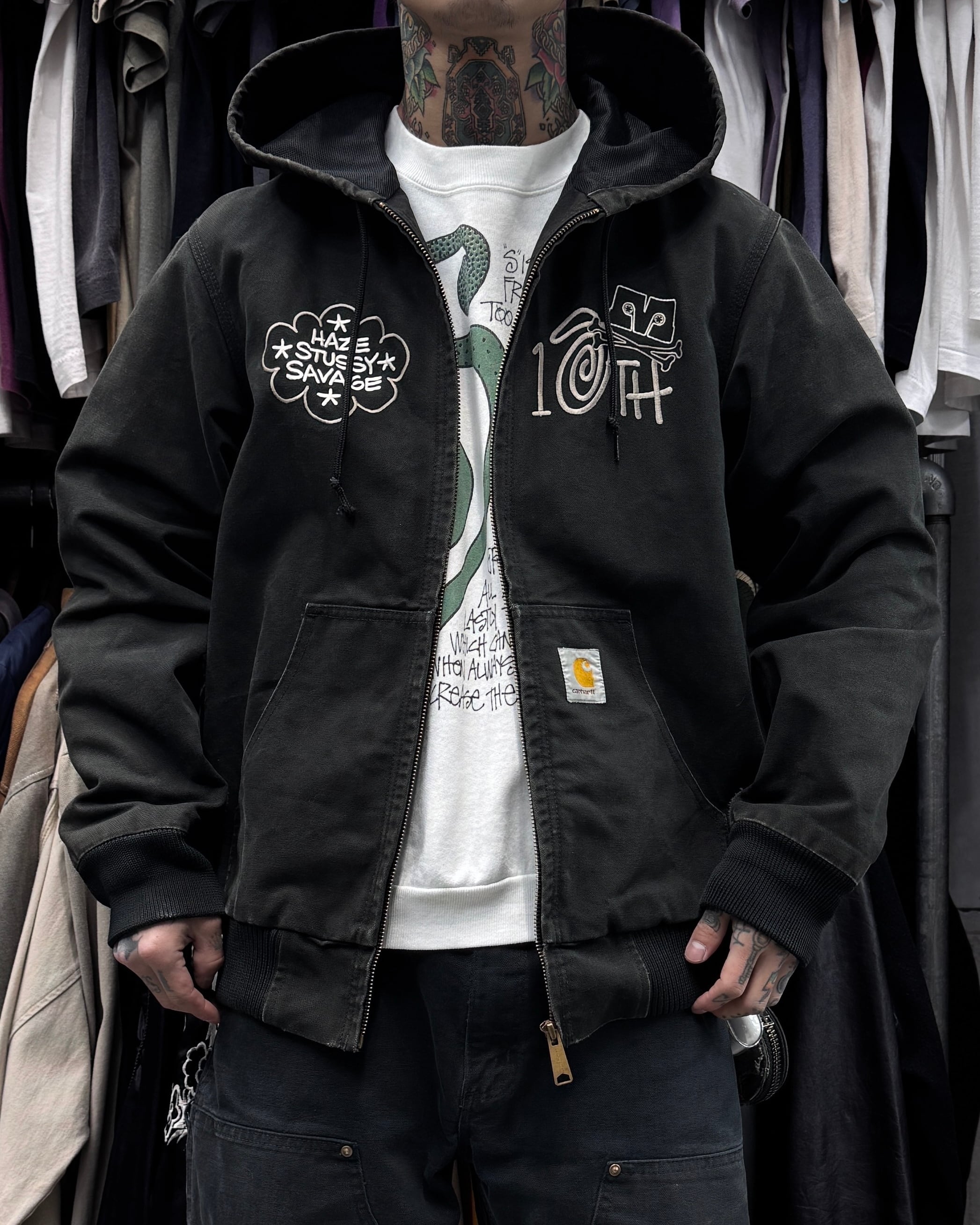 Special!!】00's old stussy × Carhartt × SAVAGE × HAZE Active