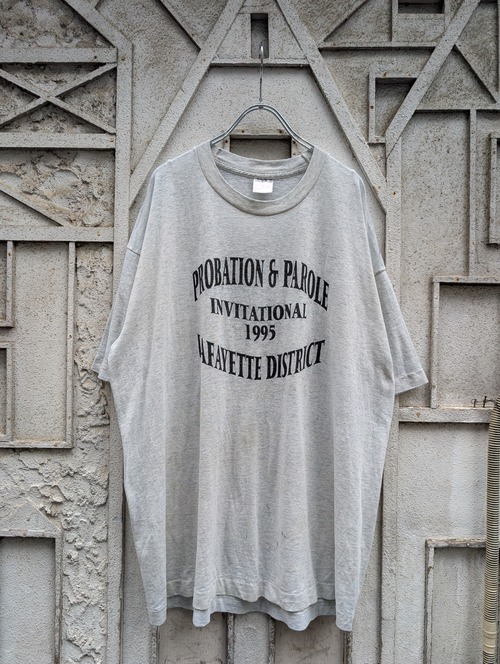 "PROBATION PAROLE" fade tee / made in USA
