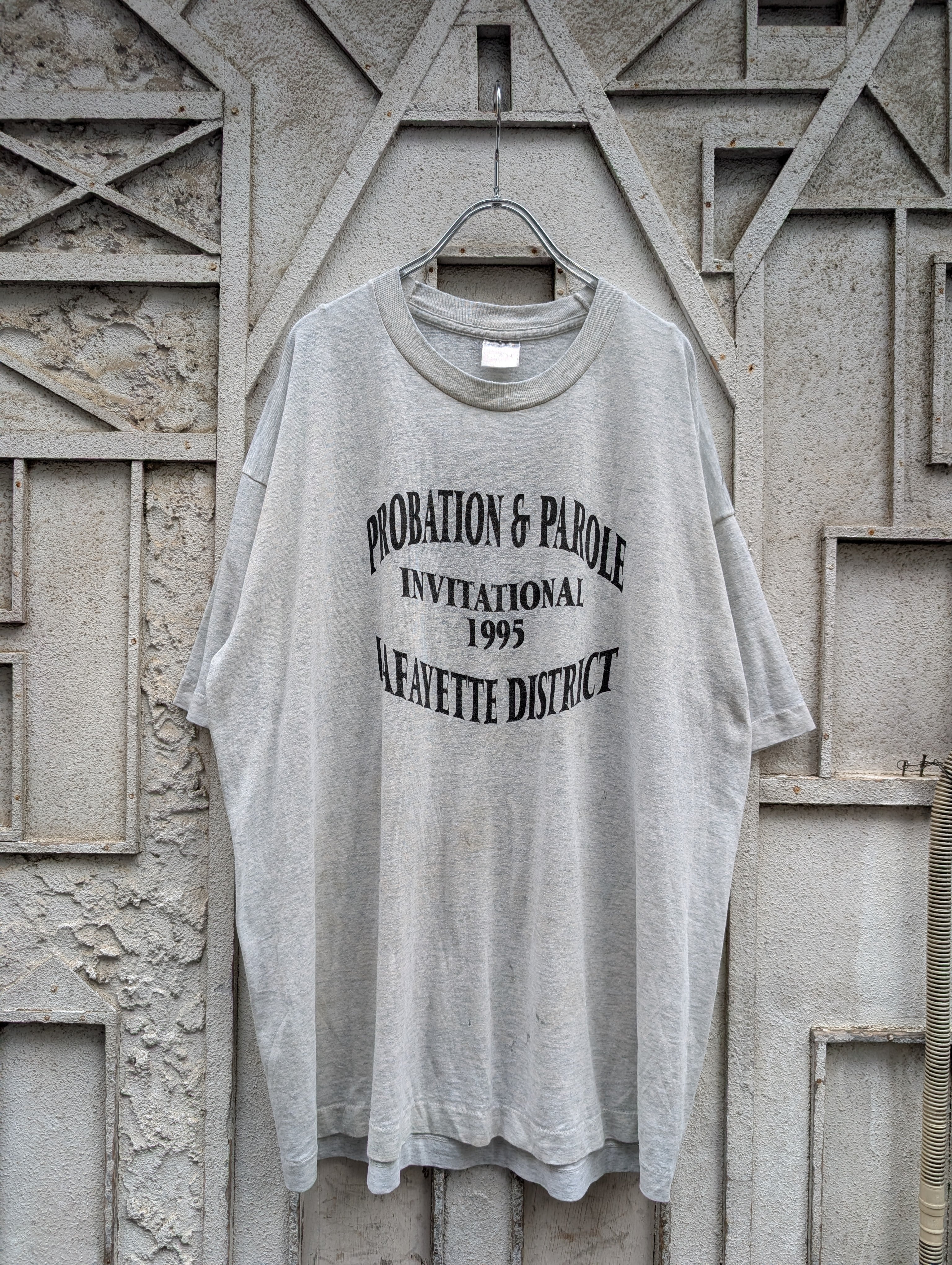 "PROBATION PAROLE" fade tee / made in USA