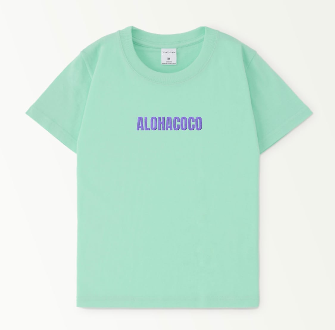 KIDSパステルカラーTEE刺繍ロゴ(3COLOR) | ALOHACOCO