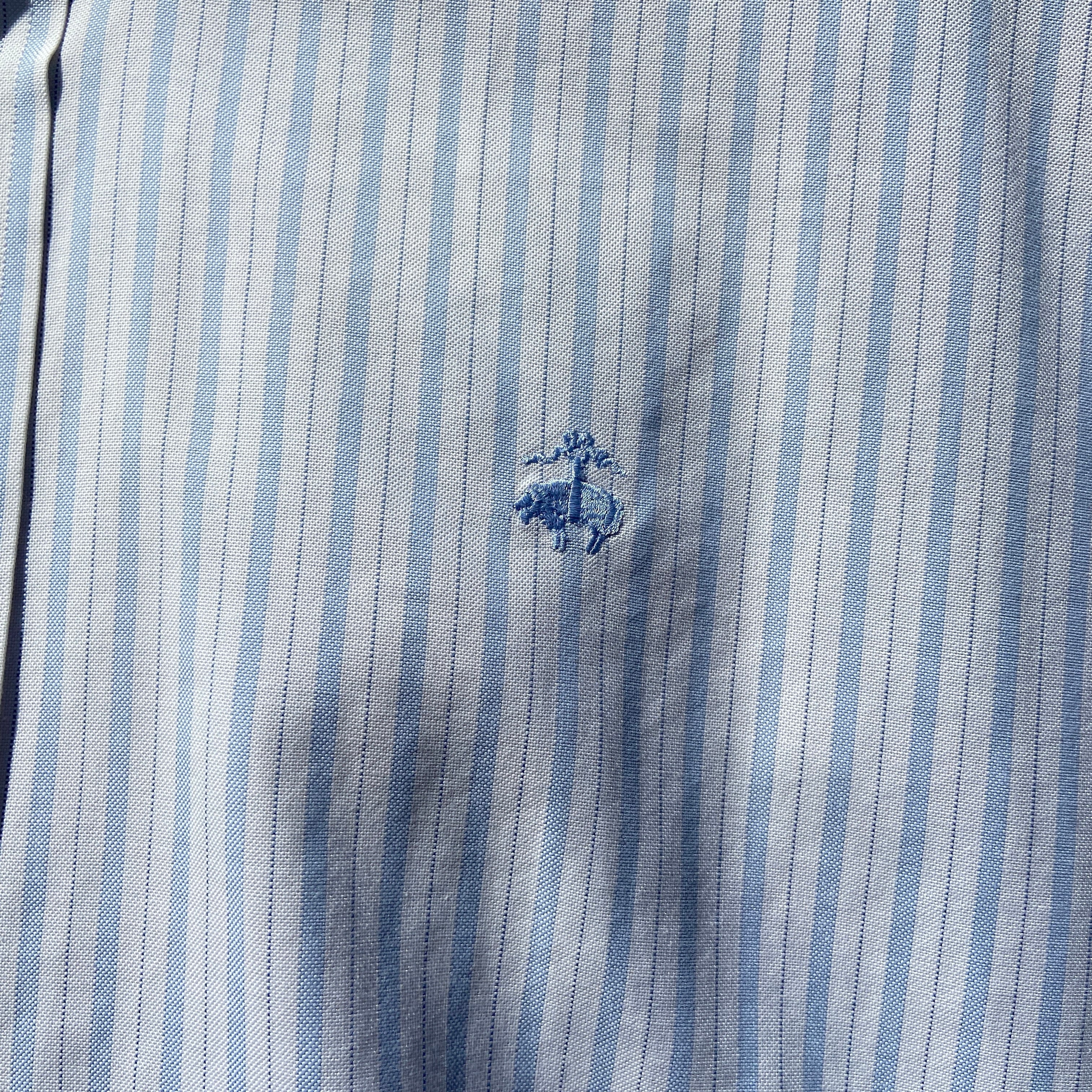 Brooks Brothers ブルックスブラザーズ ストライプ ボタンダウンシャツ