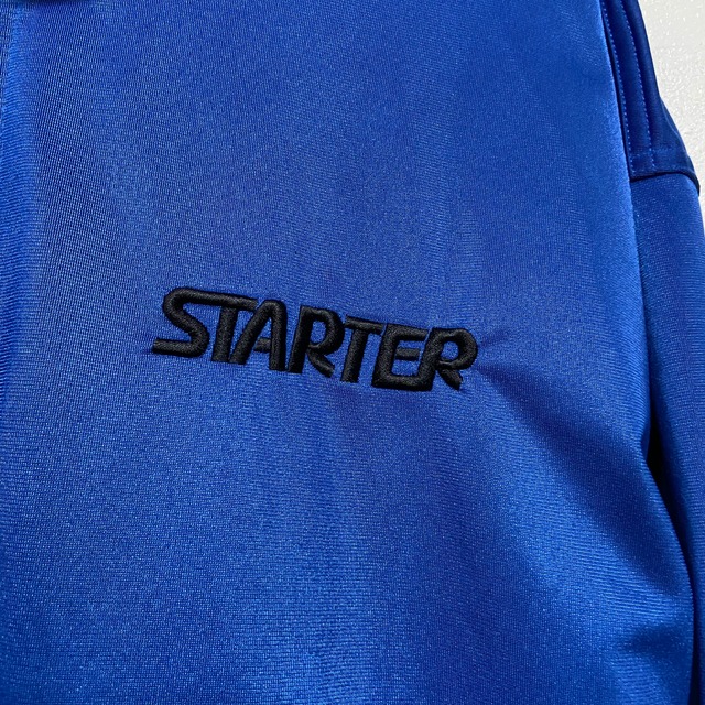 『送料無料』90s STARTER ロゴジャージ　切り替え　フルジップ　L