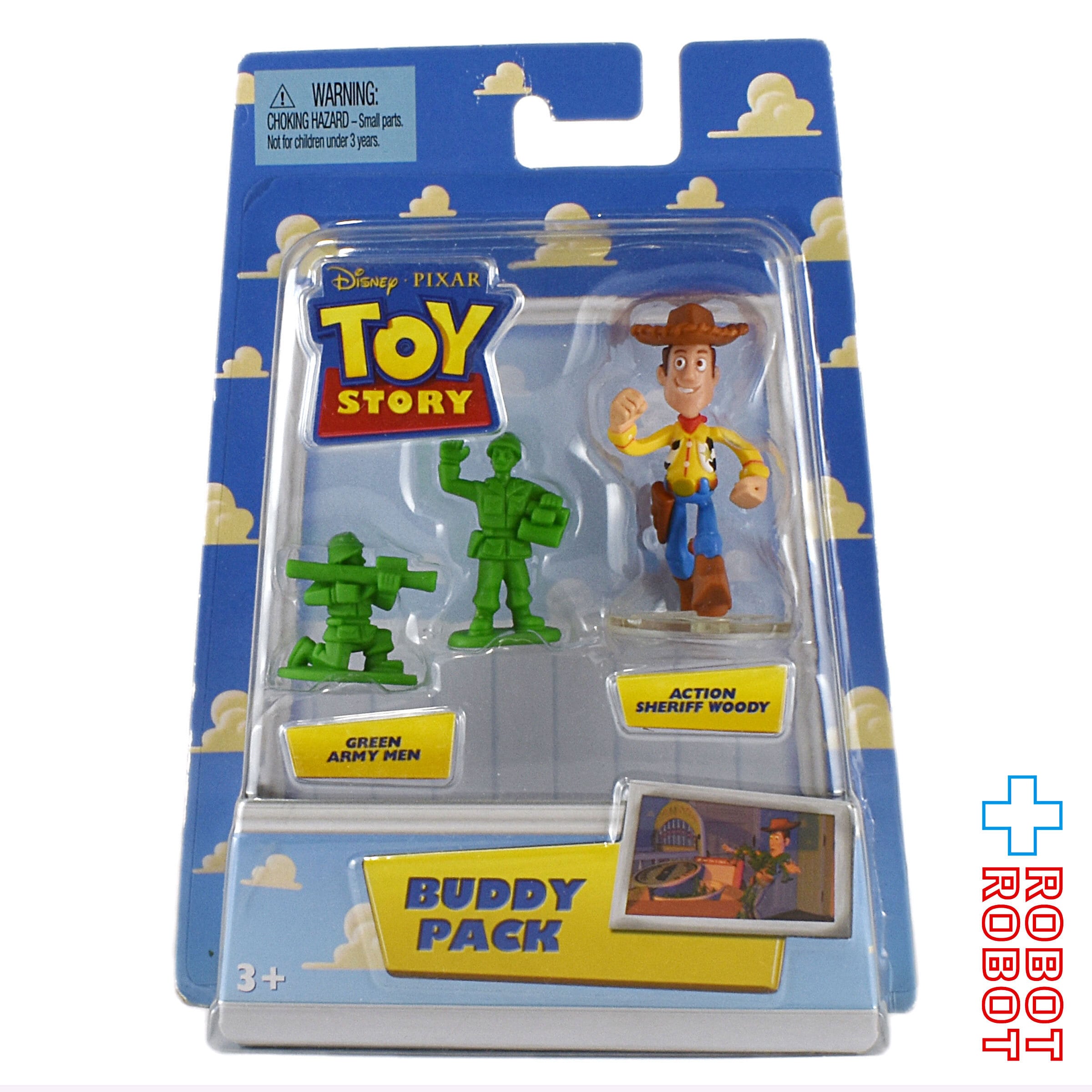 マテル トイ・ストーリー バディパック ウッディ/グリーンアーミーメン 