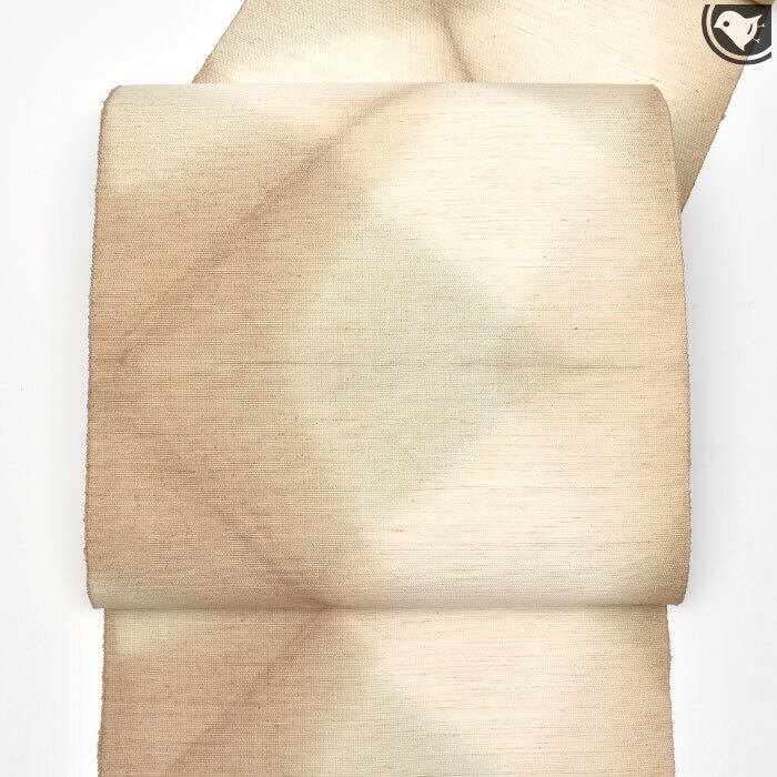 美品‼️染め名古屋帯／紅梅白梅 美品‼️染め名古屋帯／紅梅白梅 季節の