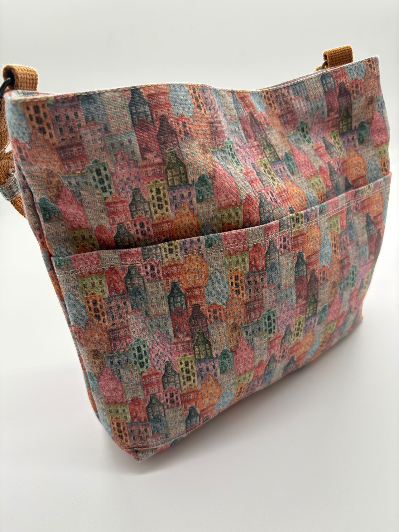 TC475◆80cm◆M◆製作事例あり◆10号倉敷帆布生地◆マレファブ◆花柄