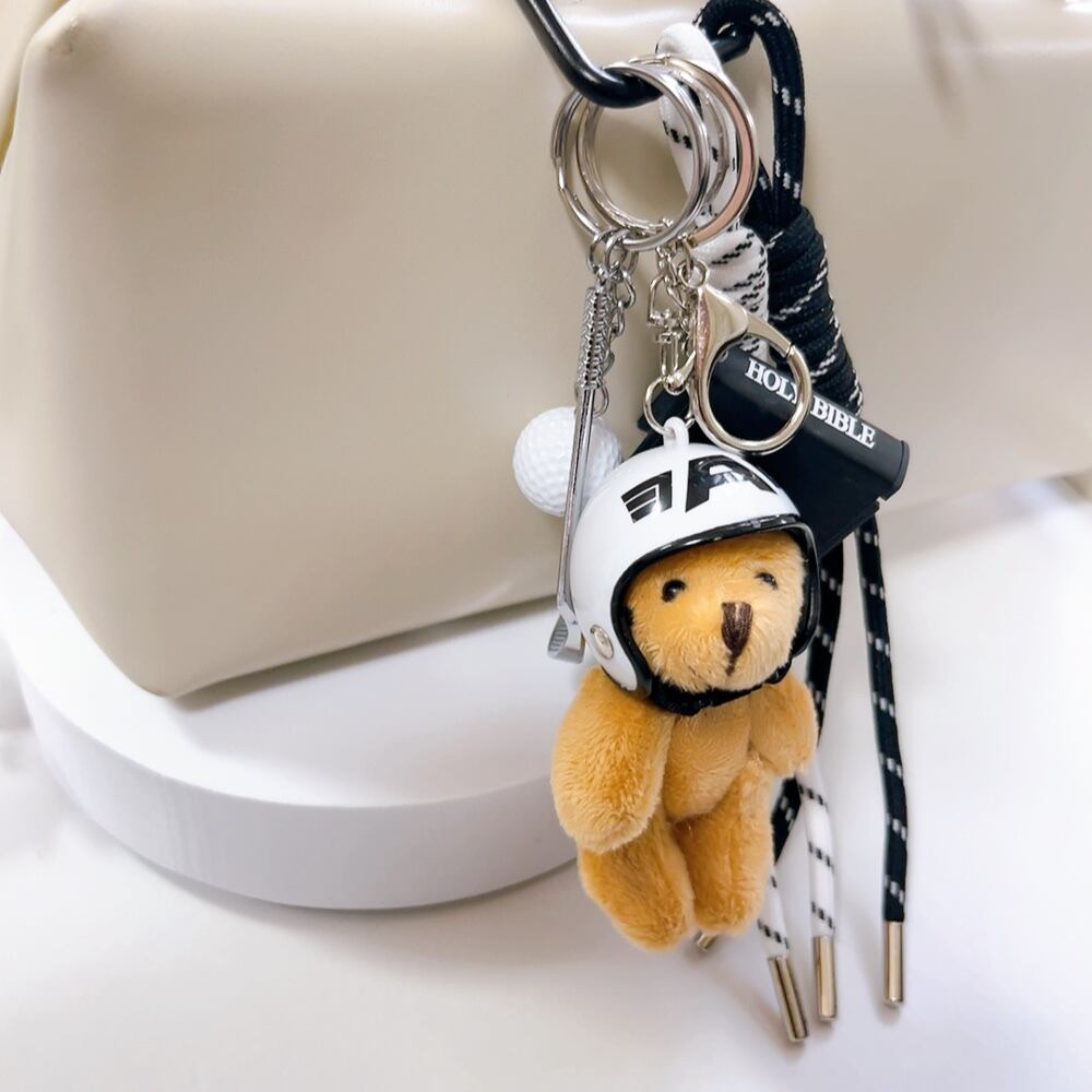 Helmet bearチャームⅡ | BIJOUX+RAVI 【ビジュープラスラヴィ