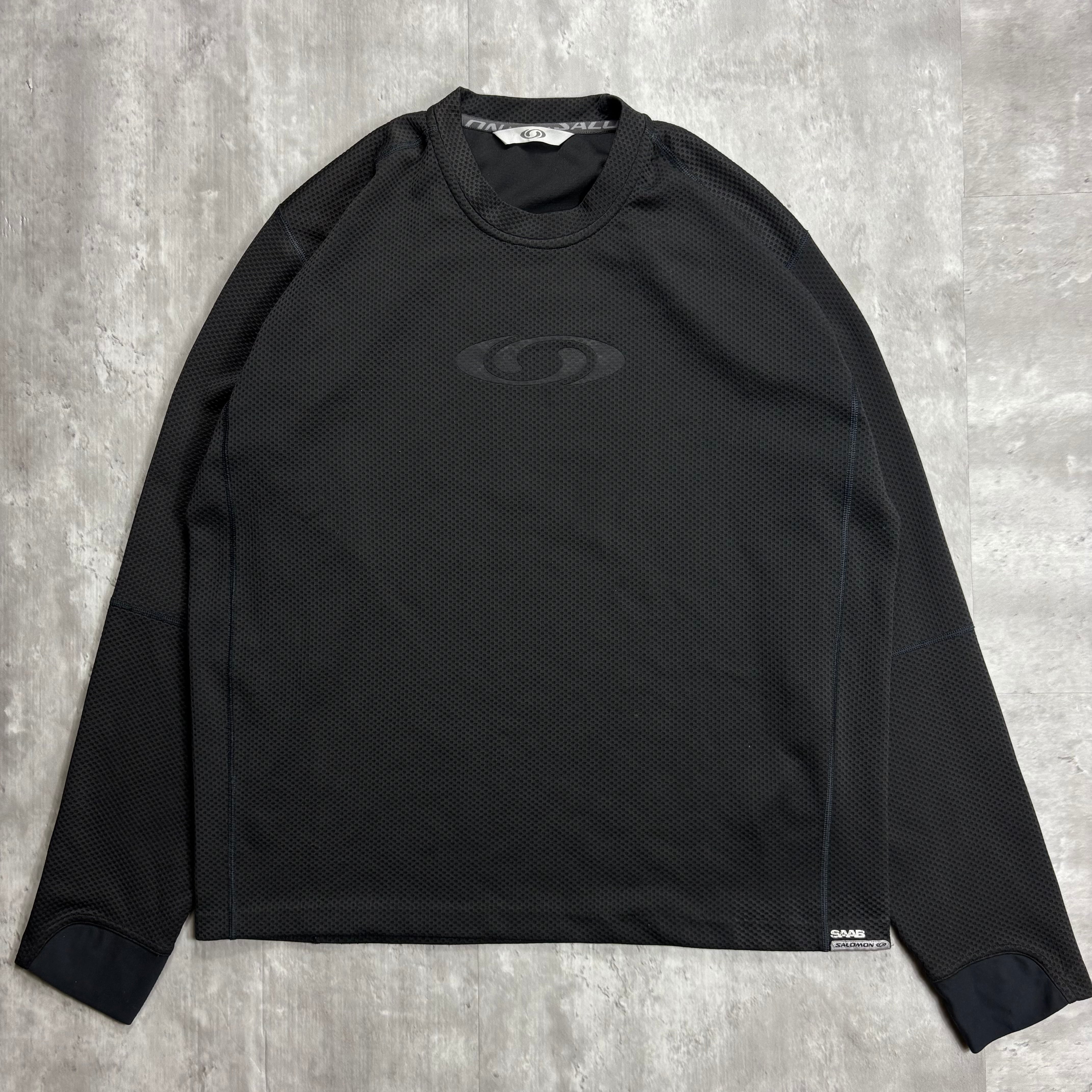 トップス Salomon Moto Mesh Cut Sew L/S Tee Black 0a767dc0a4fdf0ef689377fc534ca1