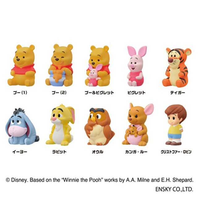【ロット販売】【10入】ソフビパペットマスコット くまのプーさんリニューアル(7721744)