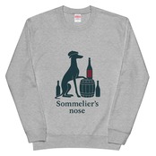 Sommelier’s nose ユニセックス クルーネック 裏毛スウェット A0232