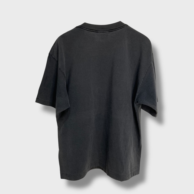 90s USA製 フレッドバブ アートTシャツ フェード 雰囲気系 黒 L