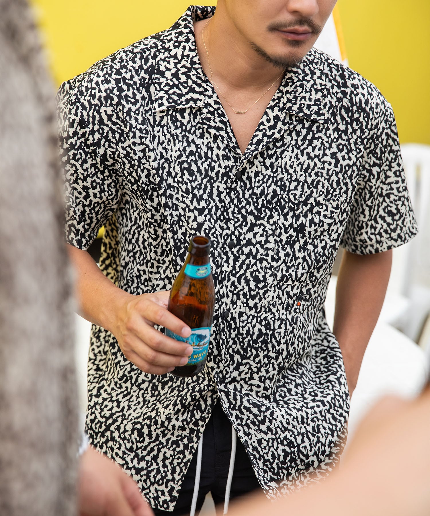 SUNS】LEOPARD OPEN COLLAR SHIRTS［RSS018］ | #Re:room（リルーム）