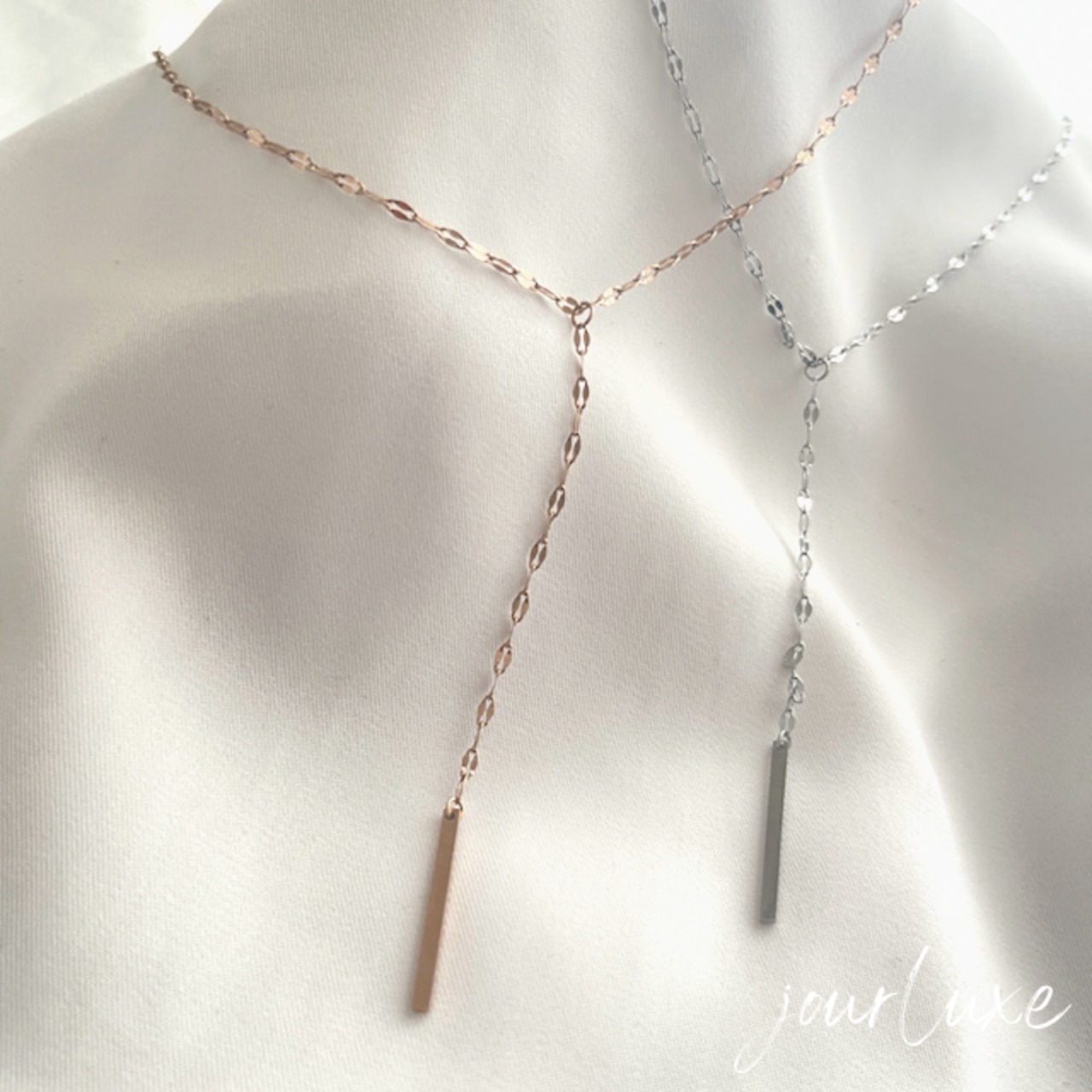 Y-shaped chain necklace #N1020