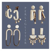 ポリマークレイピアス / イヤリング - 59