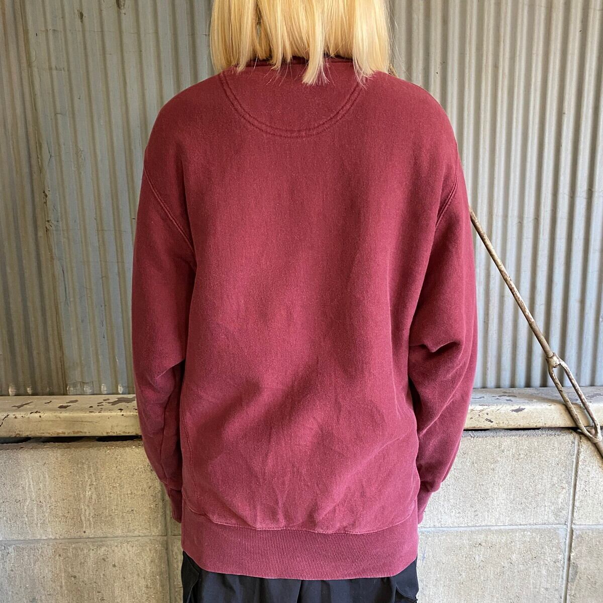 MINESOTA HOCKEY カレッジ ロゴワッペン スウェットシャツ トレーナー